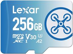 Lexar paměťová karta 256GB FLY High-Performance 1066x microSDXC™ UHS-I, (čtení/zápis:160/90MB/s) C10 A2 V30 U3