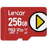 Lexar paměťová karta 256GB PLAY microSDXC™ UHS-I cards, čtení 150MB/s C10 A1 V30 U3