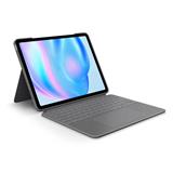 Logitech Combo Touch iPad Air 11" (M2) - OXFORD GREY - CZE-SKY - INTNL