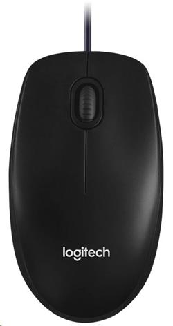 Logitech® Mouse M100 - DARK - USB - EER2