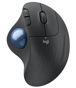 Logitech ERGO M575S Wireless Trackball - GRAPHITE+BLUE BALL - BT