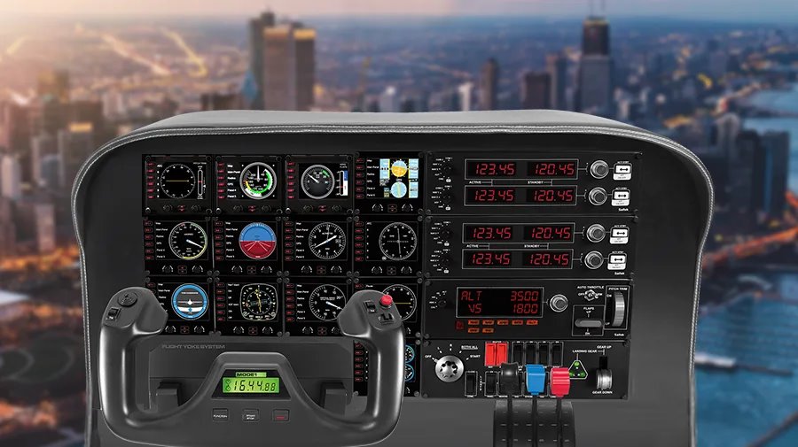 Logitech G Saitek PRO Flight Throttle Quadrant - EMEA