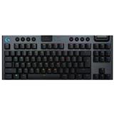 Logitech G915 TKL Tenkeyless LIGHTSPEED Wireless RGB Mechanical Gaming Keyboard - CARBON - US INT' L - INTNL