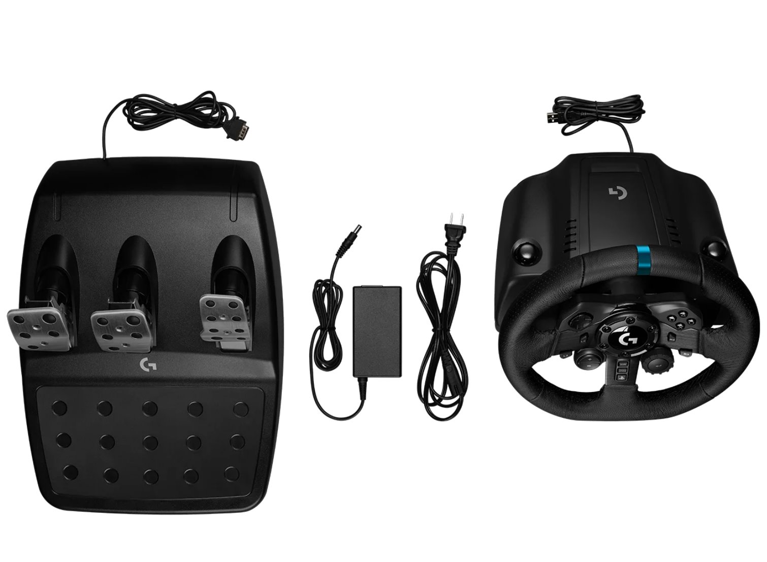 Logitech G923 Racing Wheel and Pedals for PS4/PS5 and PC - N/A - PLUGC - EMEA