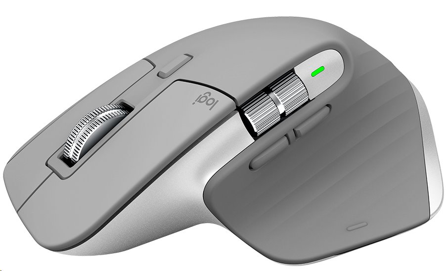 Logitech MX Master 3 for Mac Advanced Wireless Mouse - SPACE GREY - EMEA