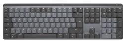 Logitech MX Mechanical Wireless Illuminated Performance Keyboard - GRAPHITE - US INT'L - 2.4GHZ/BT - CLICKY