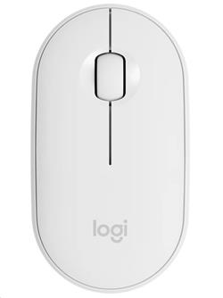 Logitech Pebble 2 M350s Wireless mouse - TONAL WHITE - BT - DONGLELESS