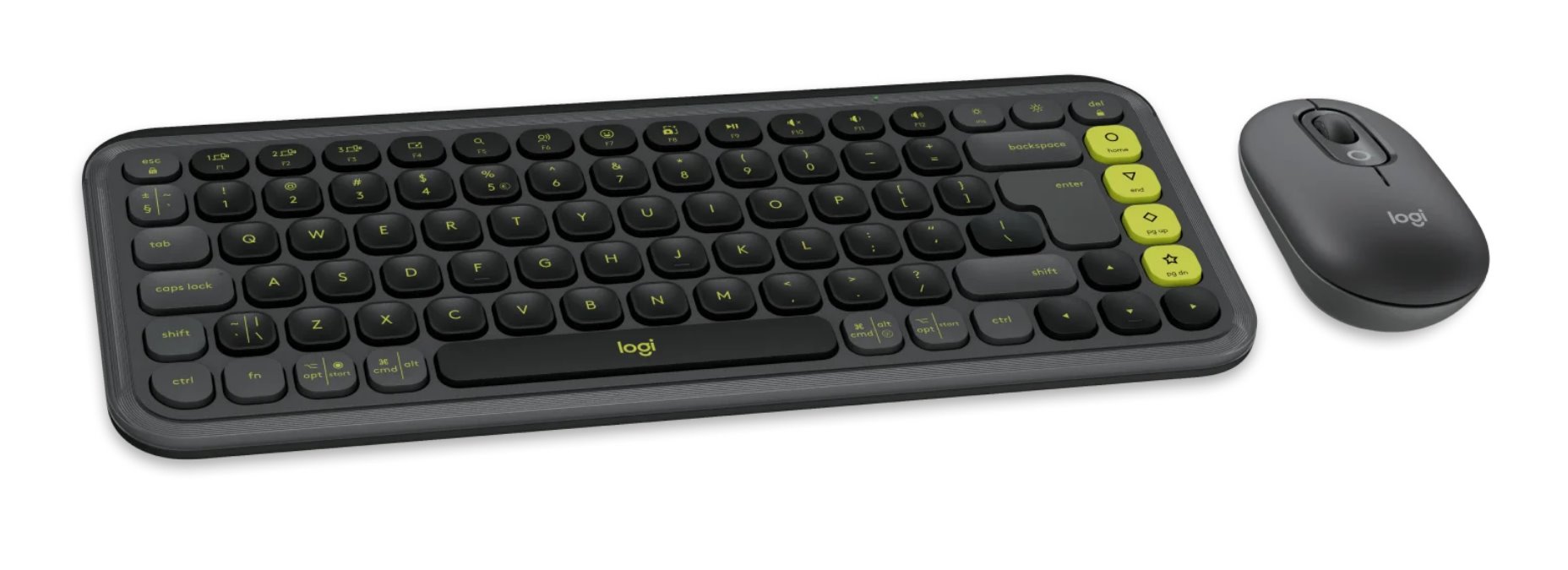 Logitech POP ICON COMBO - GRAPHITE - US INT'L - BT - INTNL