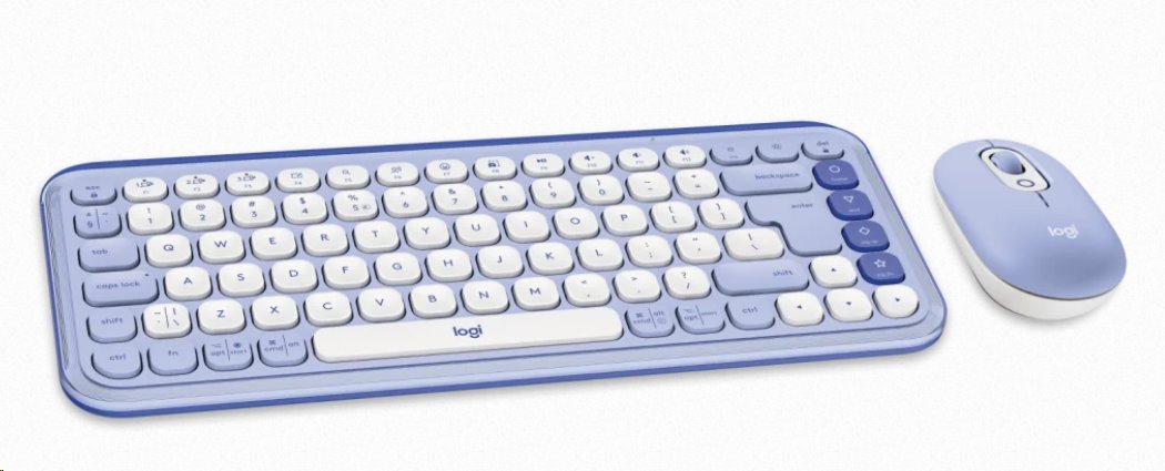 Logitech POP ICON COMBO - LILAC - US INT'L - BT - INTNL