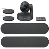 Logitech Rally Plus Ultra-HD ConferenceCam, 2 mic, 2 repro - BLACK - EMEA