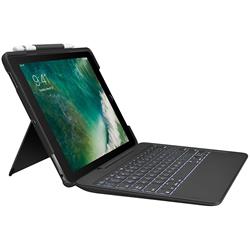 Logitech SLIM COMBO with detachable keyboard and Smart Connector for iPad Pro 10.5 inch - BLACK - UK - INTNL