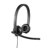 Logitech UC Corded Stereo USB Headset H570e (Leatherette Pad) - Business EMEA