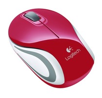 Logitech® Wireless Mini Mouse M187 - RED - 2,4GHZ