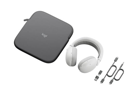Logitech Zone Vibe Pro For Business - OFF-WHITE - EMEA - Receiver version
