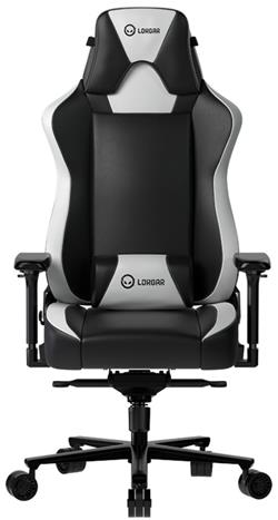 LORGAR herní židle Base 311, černá/bílá