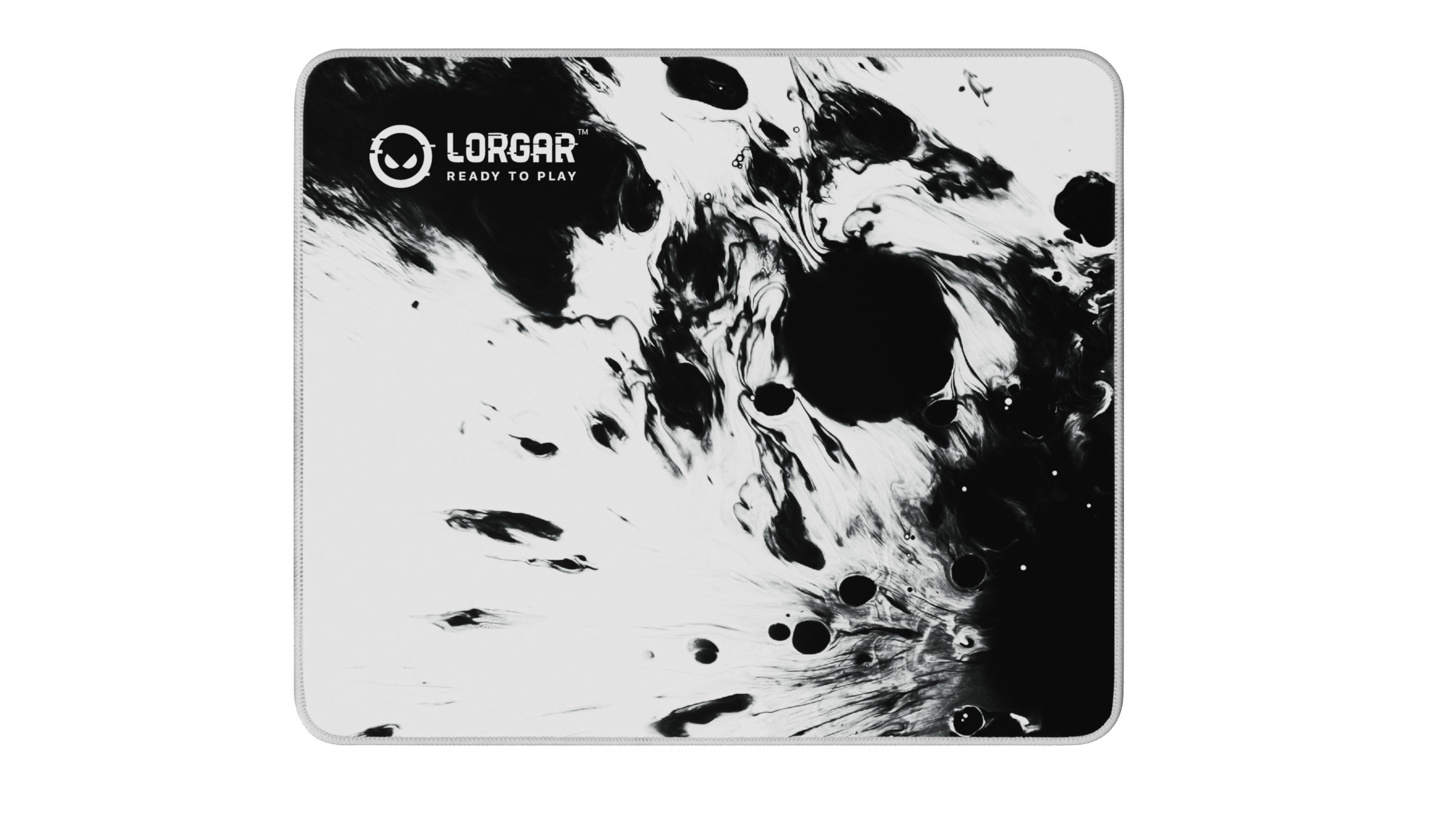 LORGAR podložka pod myš MPA14M s lemovaným prošitím, 300 x 360 x 3 mm