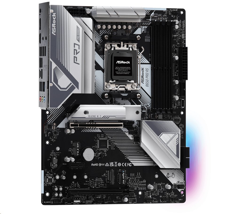 MB Asrock B650 PRO RS /AM5/4xDDR5/M.2/HDMI/DP/ATX