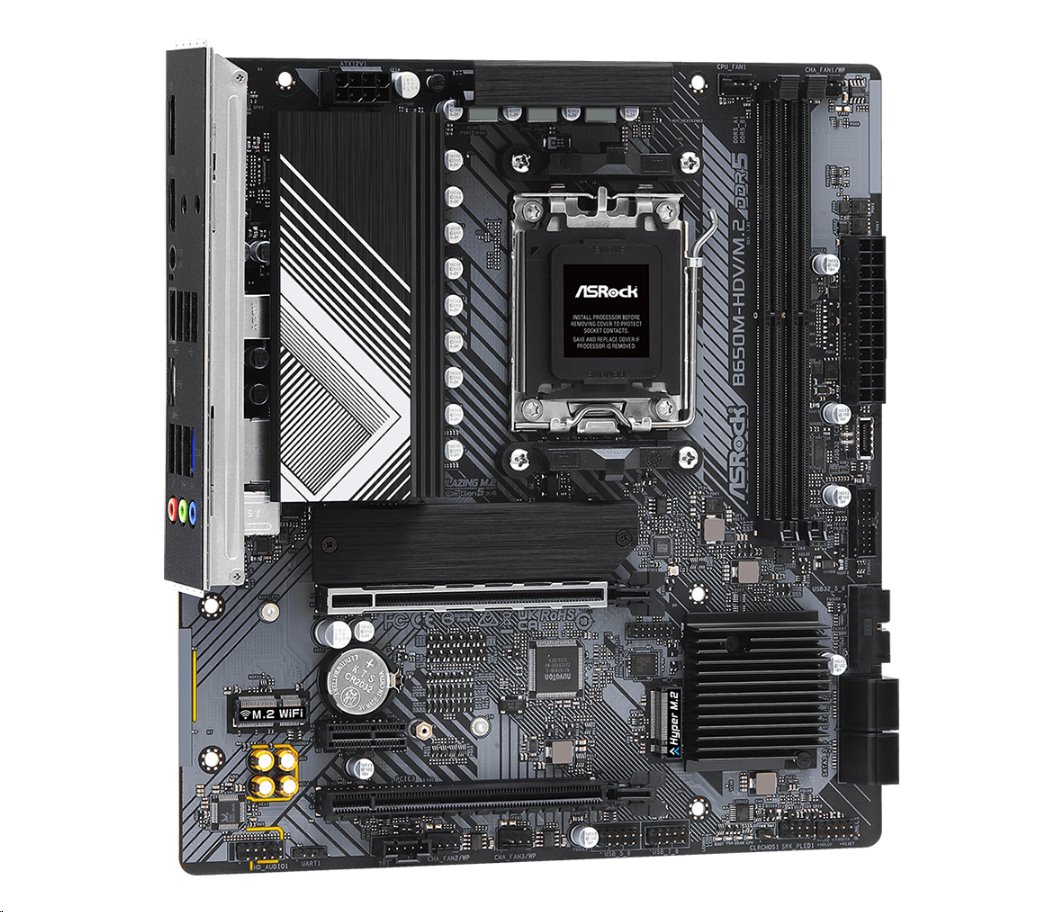 MB Asrock B650M-HDV/M.2 /AM5/2xDDR5/M.2/HDMI/DP/mATX