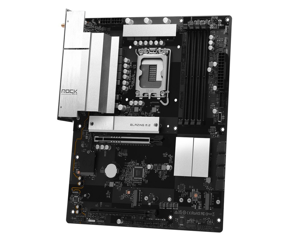 MB Asrock B860 ROCK WIFI 7 /LGA1851/4xDDR5/M.2/W7+BT5.4/HDMI/ATX