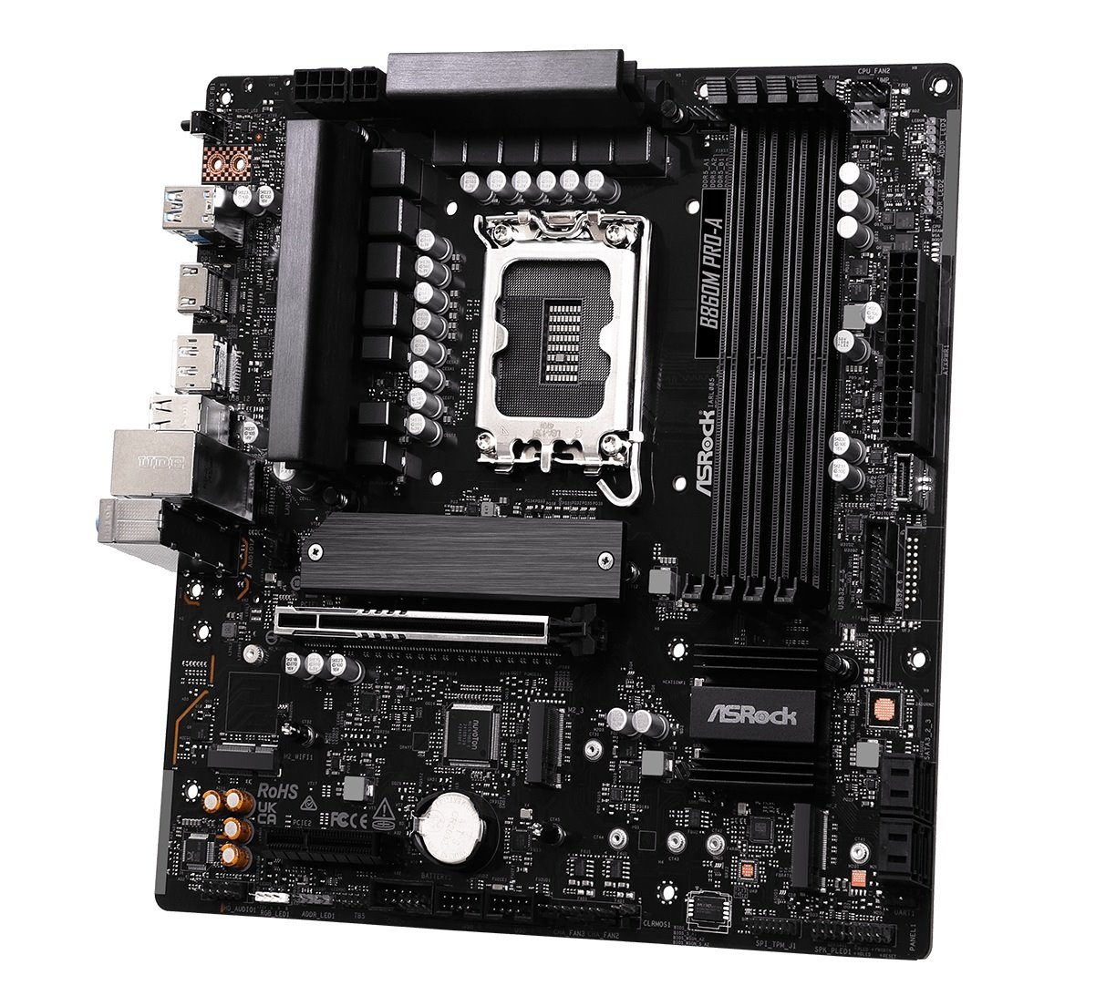 MB Asrock B860M PRO-A /LGA1851/4xDDR5/M.2/HDMI/DP/mATX