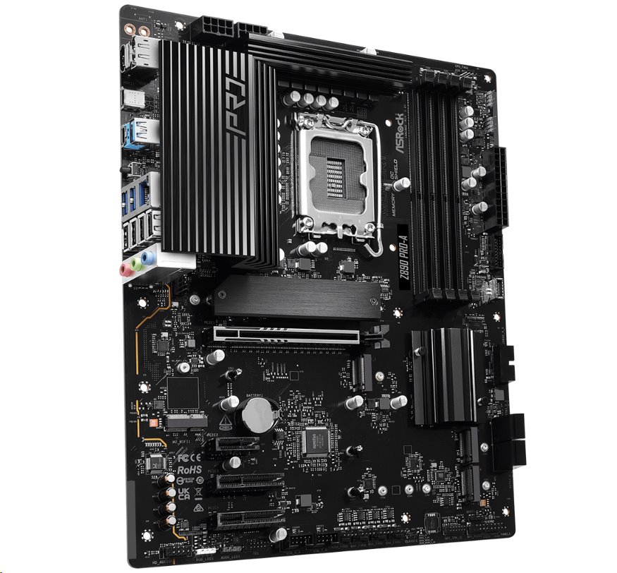 MB Asrock Z890 PRO-A /LGA1851/4xDDR5/M.2/HDMI/DP/TB4/ATX