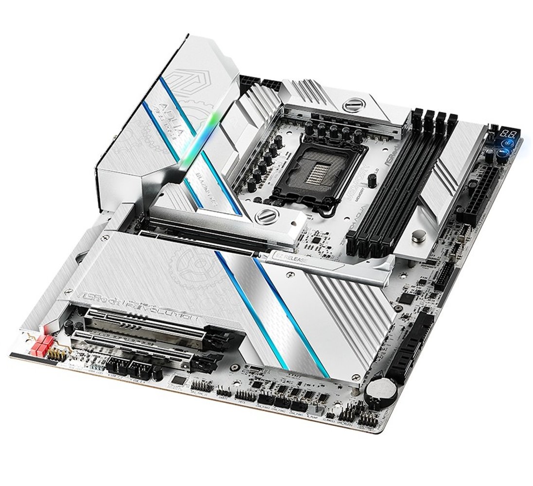 MB Asrock Z890 TAICHI AQUA /LGA1851/4xDDR5/M.2/W7+BT5.4/USB4/ATX/Silver