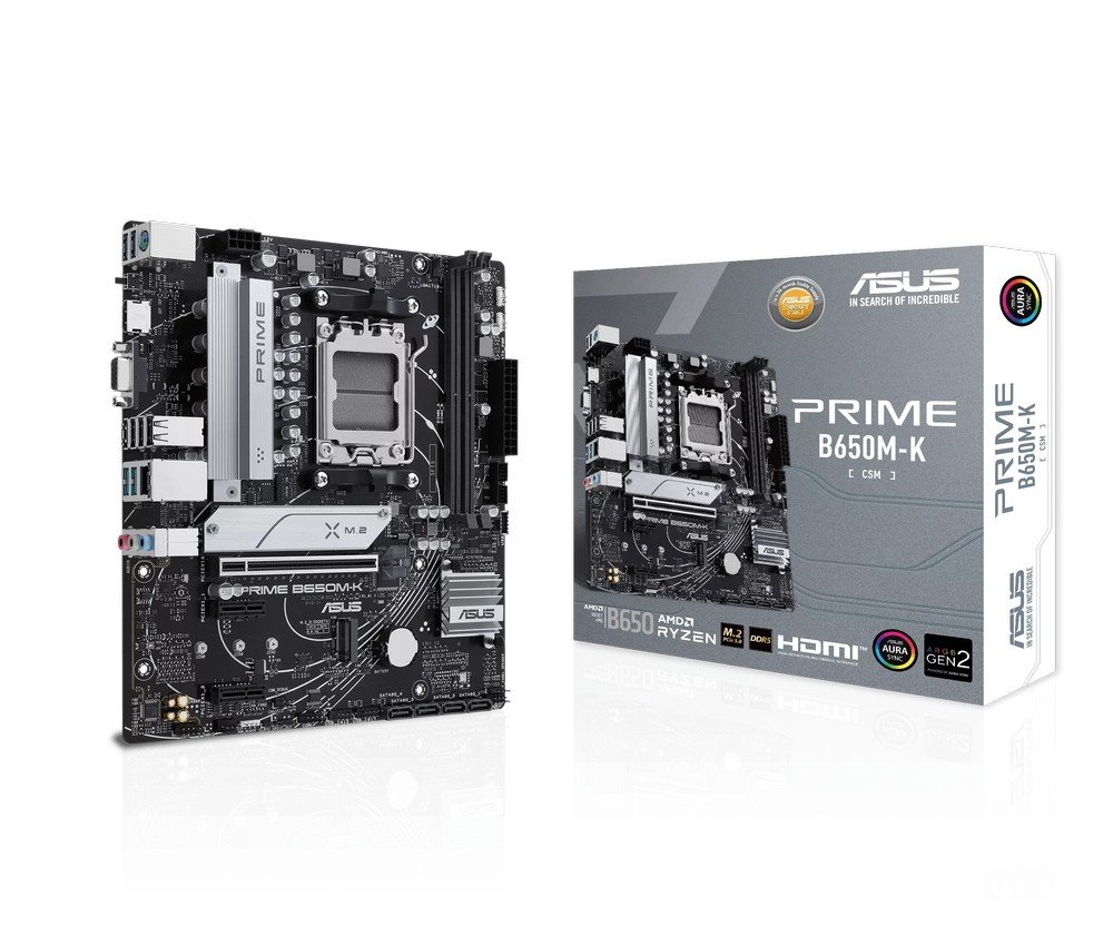 MB ASUS Prime B650M-K /AM5/2xDDR5/M.2/HDMI/D-sub/mATX