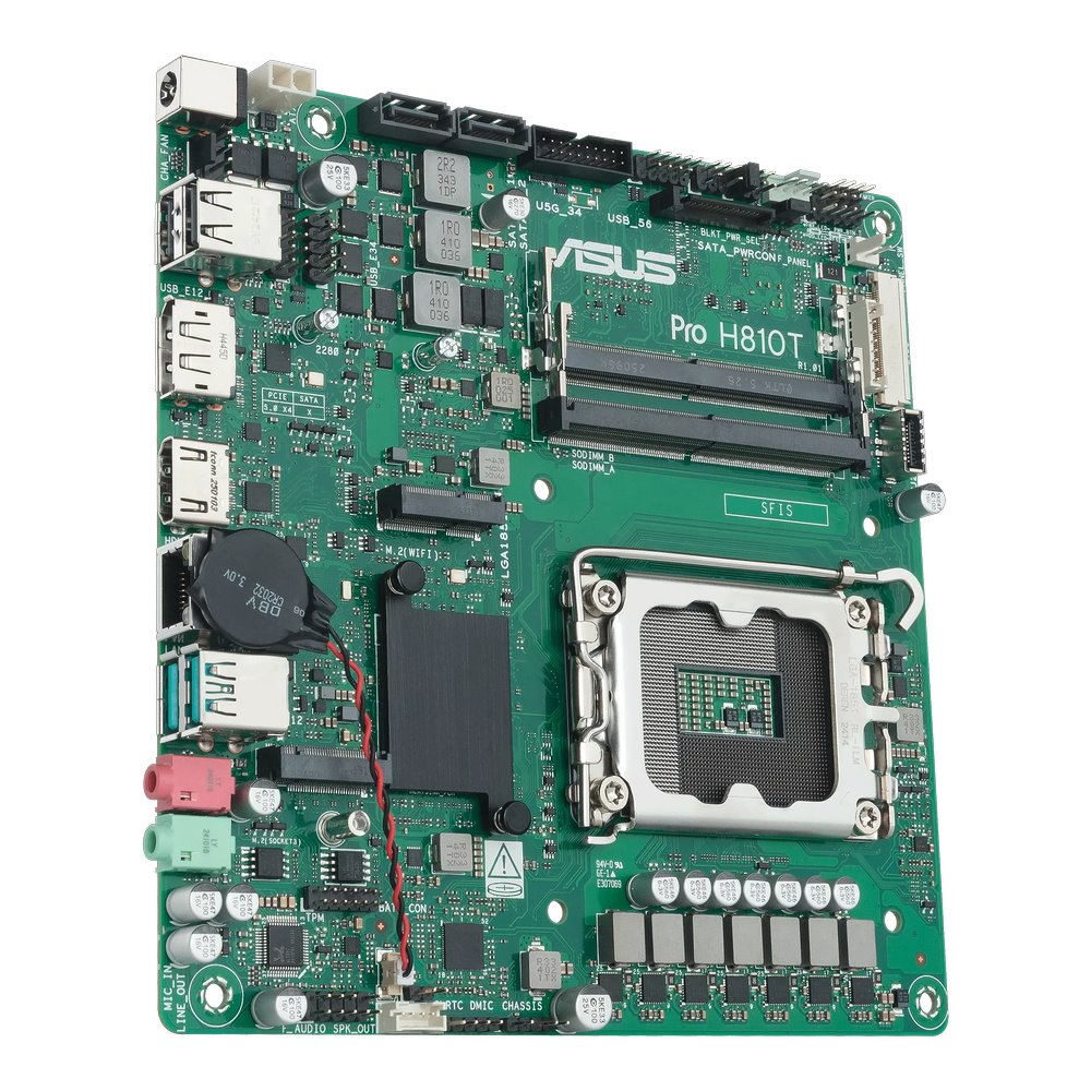 MB ASUS Pro H810T-CSM /LGA1851/2xDDR5/M.2/HDMI/DP/mITX