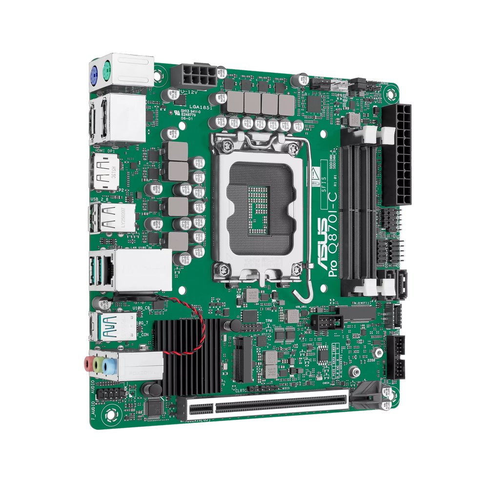 MB ASUS Pro Q870I-C-CSM /LGA1851/2xDDR5/M.2/HDMI/DP/mITX