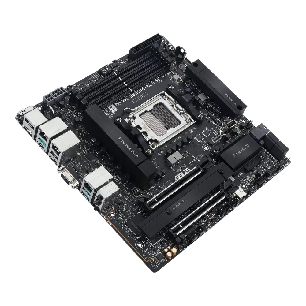MB ASUS Pro WS B850M-ACE SE /AM5/4xDDR5/M.2/HDMI/DP/D-sub/mATX