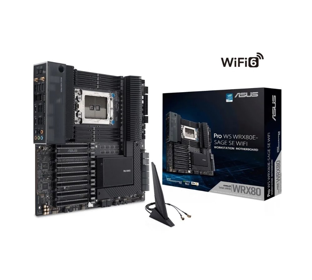 MB ASUS Pro WS WRX80E-SAGE SE WIFI /sWRX8/8xDDR4/M.2/WIFI6+BT5.2/E-ATX