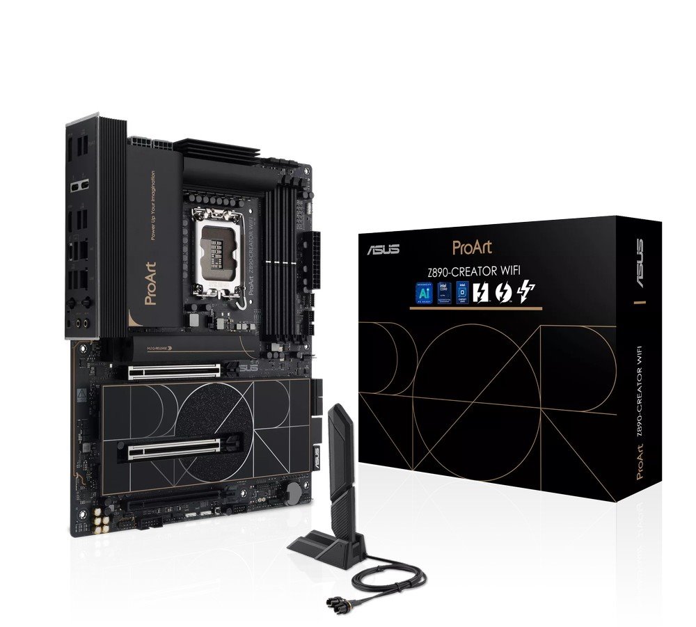 MB ASUS ProArt Z890-Creator WIFI /LGA1851/4xDDR5/W7+BT5.4/HDMI/TB/ATX