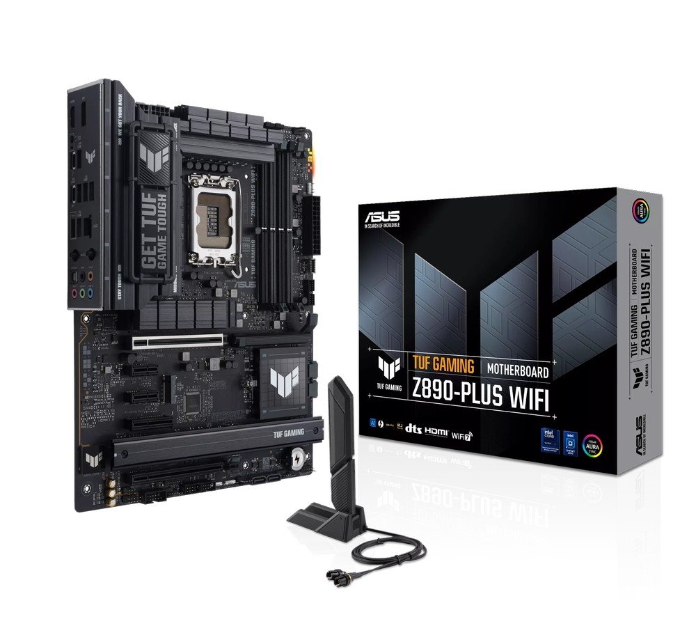 MB ASUS TUF Gaming Z890-PLUS WIFI /LGA1851/4xDDR5/W7+BT5.4/HDMI/DP/TB/ATX