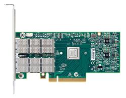 Mellanox ConnectX®-3 Pro VPI adap. card, dual-port QSFP, FDR IB (56Gb/s) and 40/56GbE, PCIe3.0 x8 8GT/s, TB,