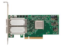 Mellanox ConnectX-4 EN network interface card, 50GbE dual-port QSFP28, PCIe3.0 x8, tall bracket