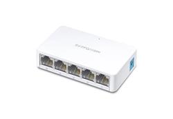 MERCUSYS MS105v2 5-port 10/100M mini Desktop Switch, 5 10/100M RJ45 ports, Plastic case