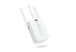 MERCUSYS MW300RE 300Mbps Wi-Fi Range Extender, WPS button, 3 external antennas, MIMO technology