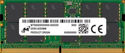 Micron DDR5 ECC SODIMM 16GB 1Rx8 4800 CL40 (16Gbit) (Single Pack)