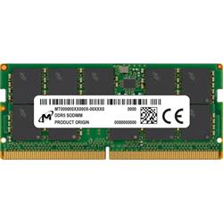 Micron DDR5 ECC SODIMM 32GB 2Rx8 4800 CL40 (16Gbit) (Single Pack)