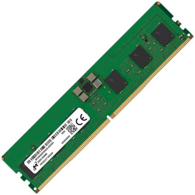 Micron DDR5 RDIMM 16GB 1Rx8 4800 CL40 (Single Pack)