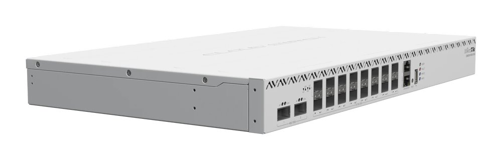 MikroTik Cloud Router Switch CRS518-16XS-2XQ-RM, 1x LAN, 16SFP28, 2QSFP28, 1xUSB, L5