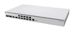 MikroTik Cloud Router Switch CRS812-8DS-2DQ-2DDQ-RM, 2x10 GbE, 2QSFP56-DD, 2QSFP56, 8SFP56, 2PSU, L6