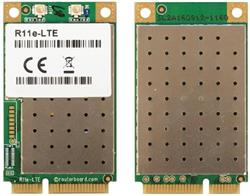 MikroTik karta miniPCI-e, 150 Mbps Downlink/50 Mbps Uplink; 2x uFL konektor