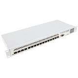MikroTik router 12x Gbit LAN, 4x Gbit SFP port, 4GB, +L6, dotykové LCD