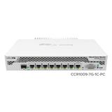 MikroTik router 7x Gbit LAN, 1x LAN/SFP, +L6, pasivní chlazení, pasivní PoE
