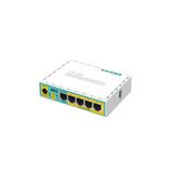 MikroTik Router lite 5x LAN, 64MB, 650MHz, 1x USB, +L4, PoE