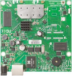 MikroTik RouterBOARD 1x LAN, 600MHz CPU, 32MB RAM, 1x 5GHz, L3, 2x MMCX
