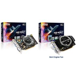 MSI VGA N240 OC 512MB D5 550/3600MHz HDMI+DVI+VGA FAN