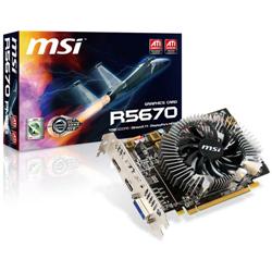MSI VGA R5670 1GB D5