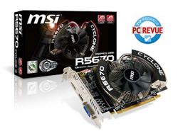 MSI VGA R5670 CYCLONE 1GB D5
